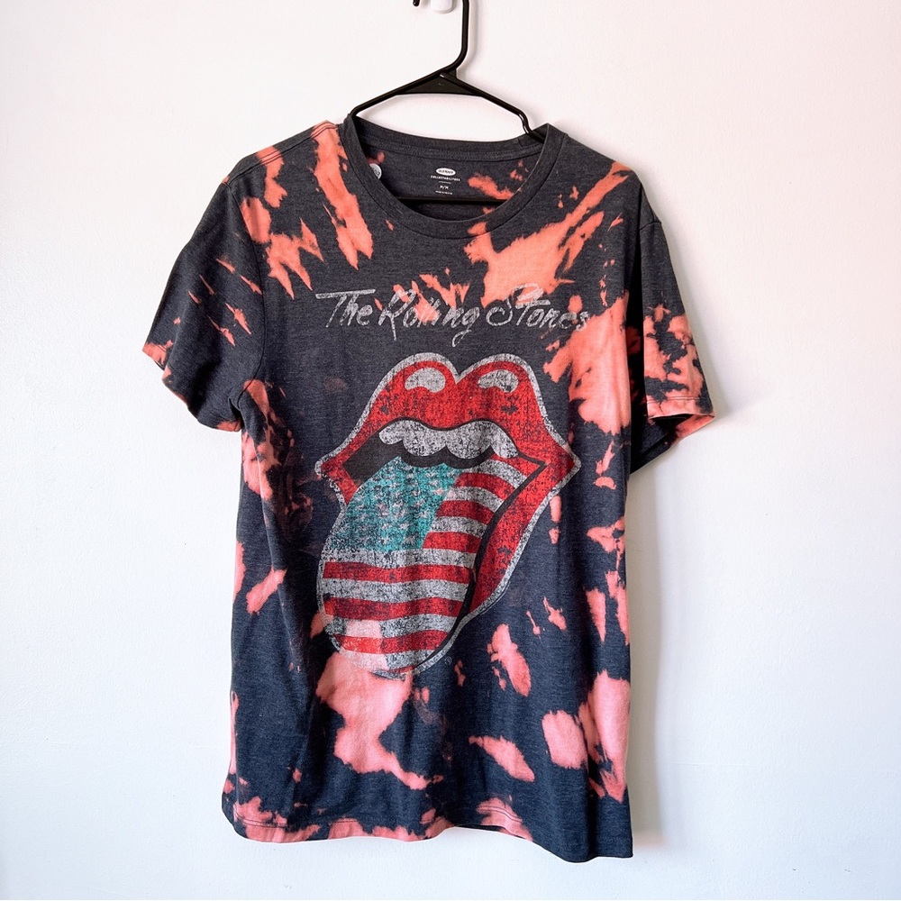 The Rolling Stones Bleach Dyed T-shirt